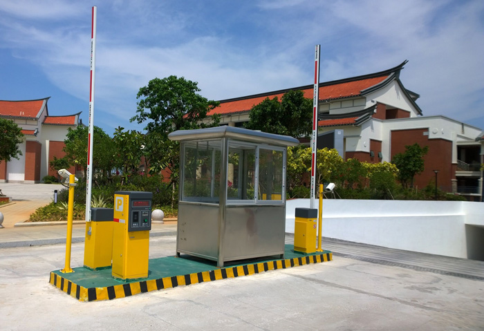 福建福州臺灣商品免稅市場停車場系統