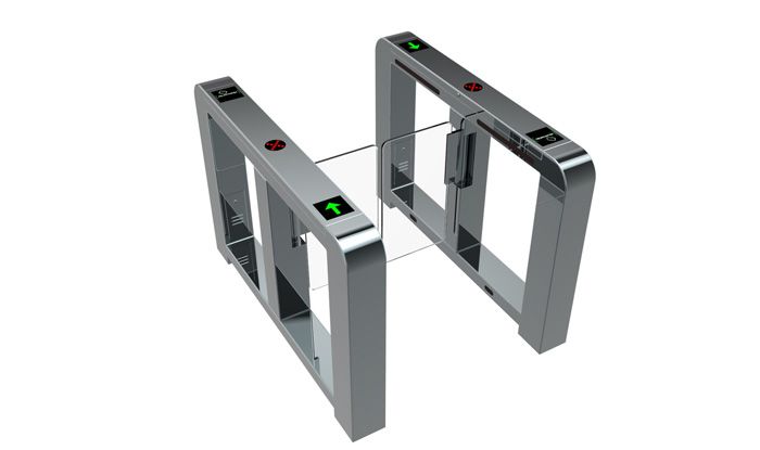 橋式弧角速通門圖片