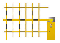 三欄柵欄數字道閘-B型